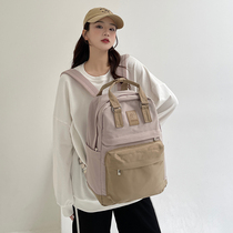 Special Cabinet School Bags Female University Students Design Sense Small Crowdstudents High School Brief Backpack Computer Dual Shoulder Bag Large Capacity