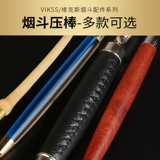 8deco Коврец-шлифовальные аксессуары стержни с игла с проходом, сигаретный нож двухглавый серия воина черная черная