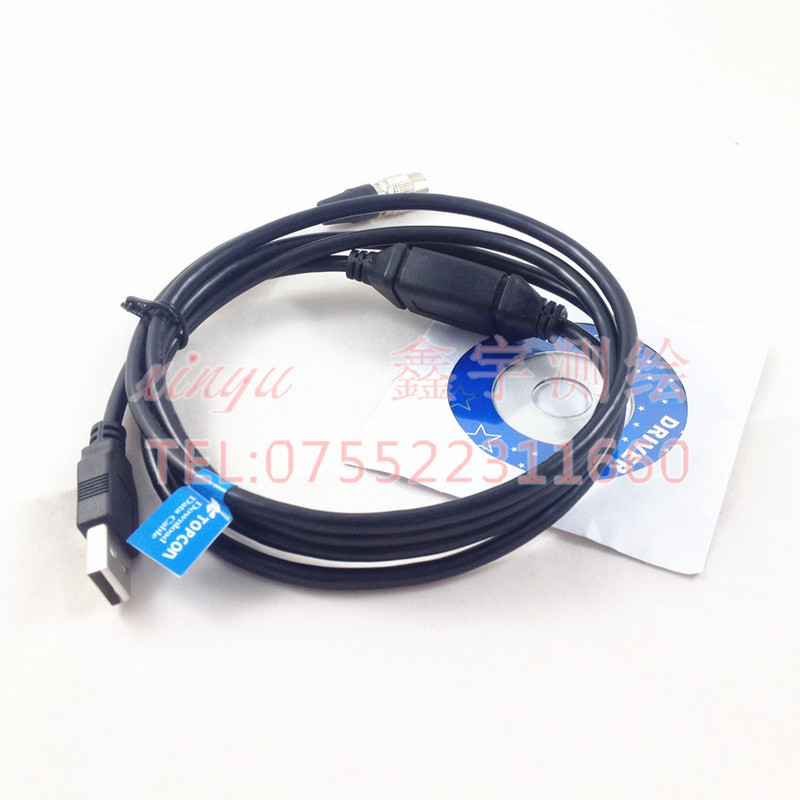 TOPCON Total Station USB Data Cable Topcon USB Port Data Transmission Line