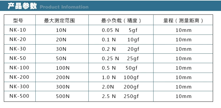 Máy đo lực kéo đẩy con trỏ Aigu Máy đo độ căng Máy đo áp suất NK-50/100/200/300/500