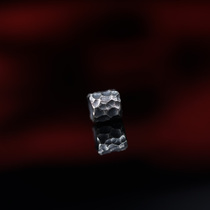 6mm handmade sterling silver hammered texture with beads loose beads beaten pattern crater texture accessories bucket beads