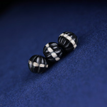 12mm thread beads dzi beads carved melon edge beads with loose beads top beads waist beads star and moon rudraksha beads with beads