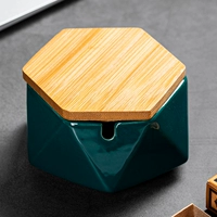 Европейская пепельница --- чернила зеленый [принося]