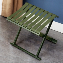 Xinjiang stool chair Leisure outdoor Maza folding portable low stool small Maza stool backrest chair