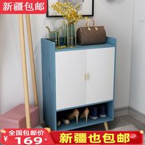 Xinjiang Shoe Cabinet Entrance Door Shoe Rack Simple Simple Minimalist Storage Containing Multilayer Xuan Cabinet Containing Shoes Cabinet
