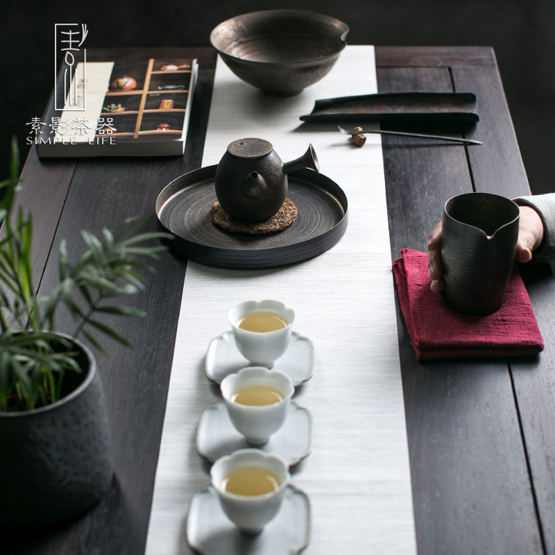 Element shadow antique fair gold cup of thick tea tao manual points Japanese variable and a cup of heat - resistant kung fu tea set