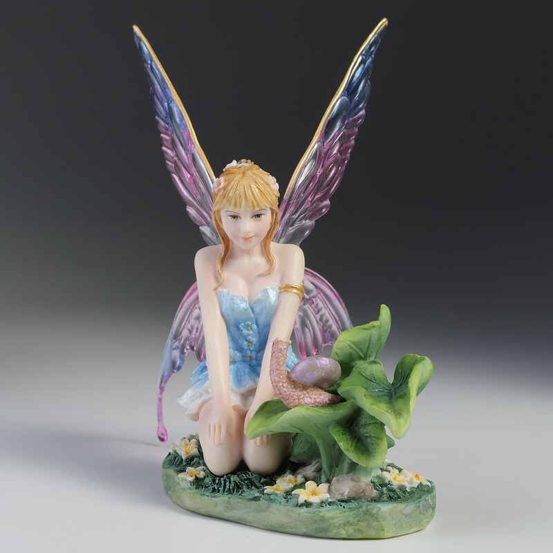 Veronese Creative Crafts - Flower Fairy and Snail Gazing at Each Other - Home Decoration Ornaments and Gifts