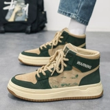 Спортивные высокие кроссовки для отдыха, высокая белая обувь, туфли, осенняя