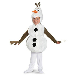 Children's Olaf Costume Christmas Cute Snowman Dress-Up Kindergarten Boys and Girls Cos Olaf Stage Performance Costume
