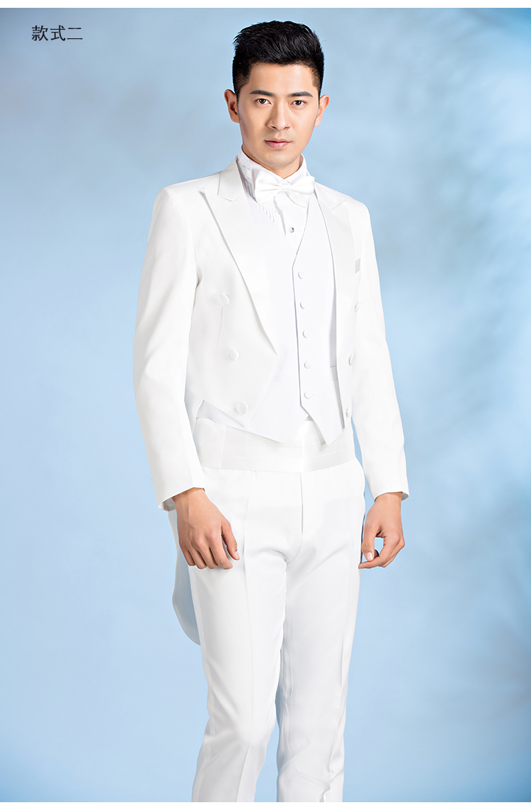 Nam dây dẫn trang phục tuxedo phù hợp với hiệu suất máy chủ phù hợp với điệp khúc người lớn ăn mặc phù hợp với nam giới trang phục