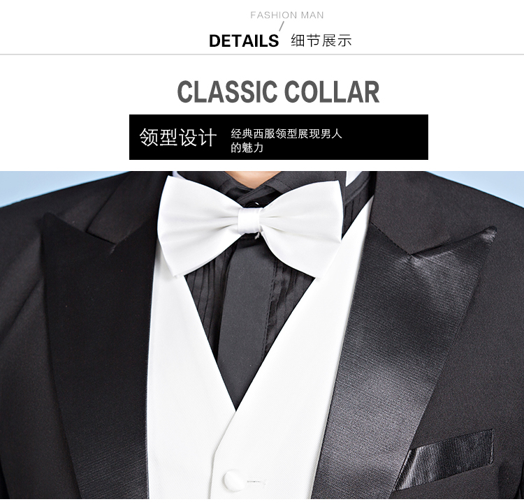 Nam dây dẫn trang phục tuxedo phù hợp với hiệu suất máy chủ phù hợp với điệp khúc người lớn ăn mặc phù hợp với nam giới trang phục