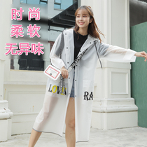 Raincoat Womens Coats Korean Fashion Travel Hiking Climbing Student Male Bike Thickening Full Body Poncho