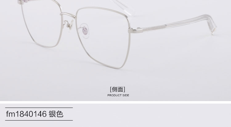 Thời trang mới 2018 khung mắt retro FM1840146 bướm khung lớn có thể được trang bị kính chống cận thị gọng kính cận nữ