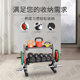 Multi-Functional Dumbbell Rack for Home Use, 2-Tier Dumbbell Rack, Double-Layer Dumbbell Rack, Kettlebell Rack, Barbell Plate Rack, Barbell Rack