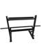Double-Layer Adjustable Dumbbell Rack Kettlebell Rack Barbell Plate Rack Barbell Rack Multifunctional Home Storage Rack Display Stand