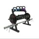 Double-layer dumbbell rack double-layer two-layer dumbbell rack kettlebell rack barbell plate rack barbell rack household multi-functional dumbbell rack