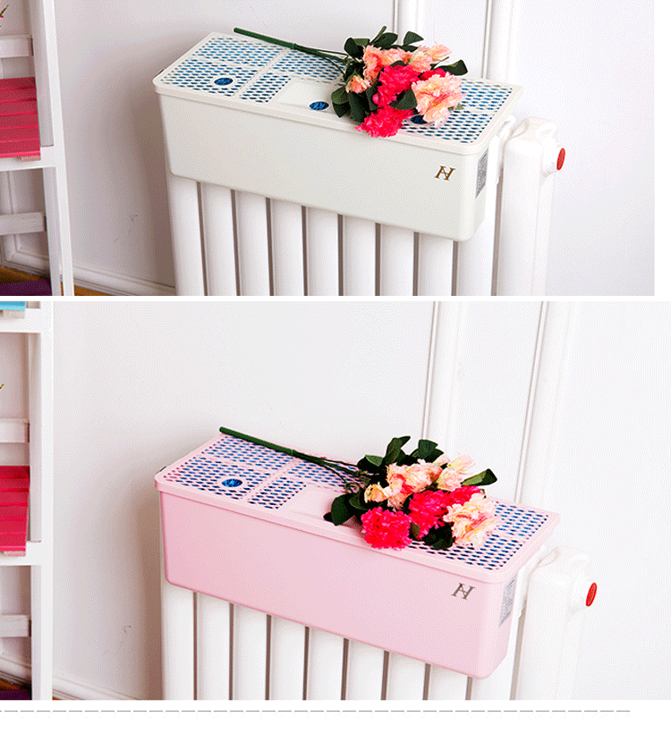 Hộp làm ẩm trên bộ tản nhiệt không cần điện, công suất lớn, không có bột trắng, không có sương mù, sưởi ấm, hộp làm ẩm, không bức xạ. - Máy giữ ẩm may phun suong tao am