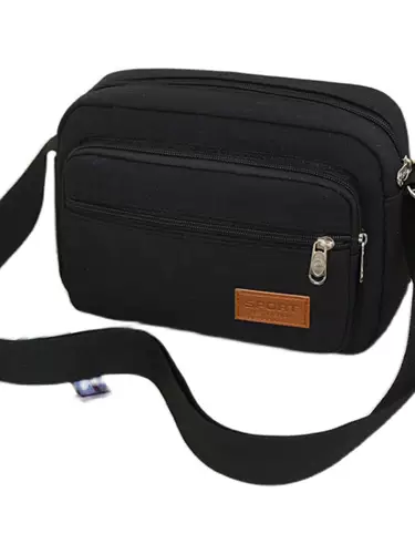 Тканевая сумка через плечо на одно плечо, увеличенная толщина