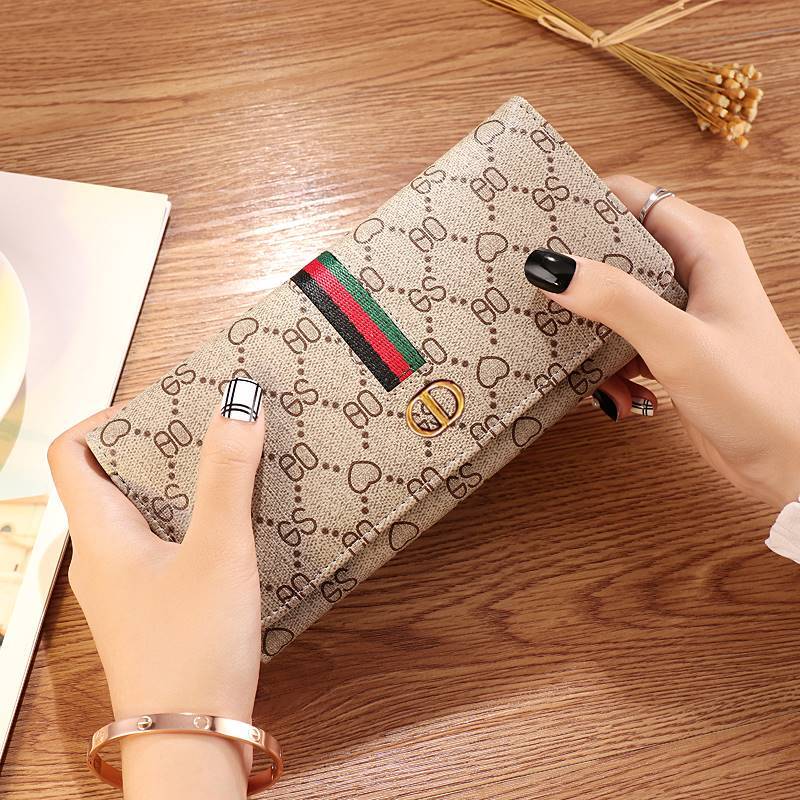 Long Wallet and Phone Case Dual-Use for Women, 2025 New Model Card Holder, Two-In-One Money Clip, Women's Leather Wallet, Clip for Girls