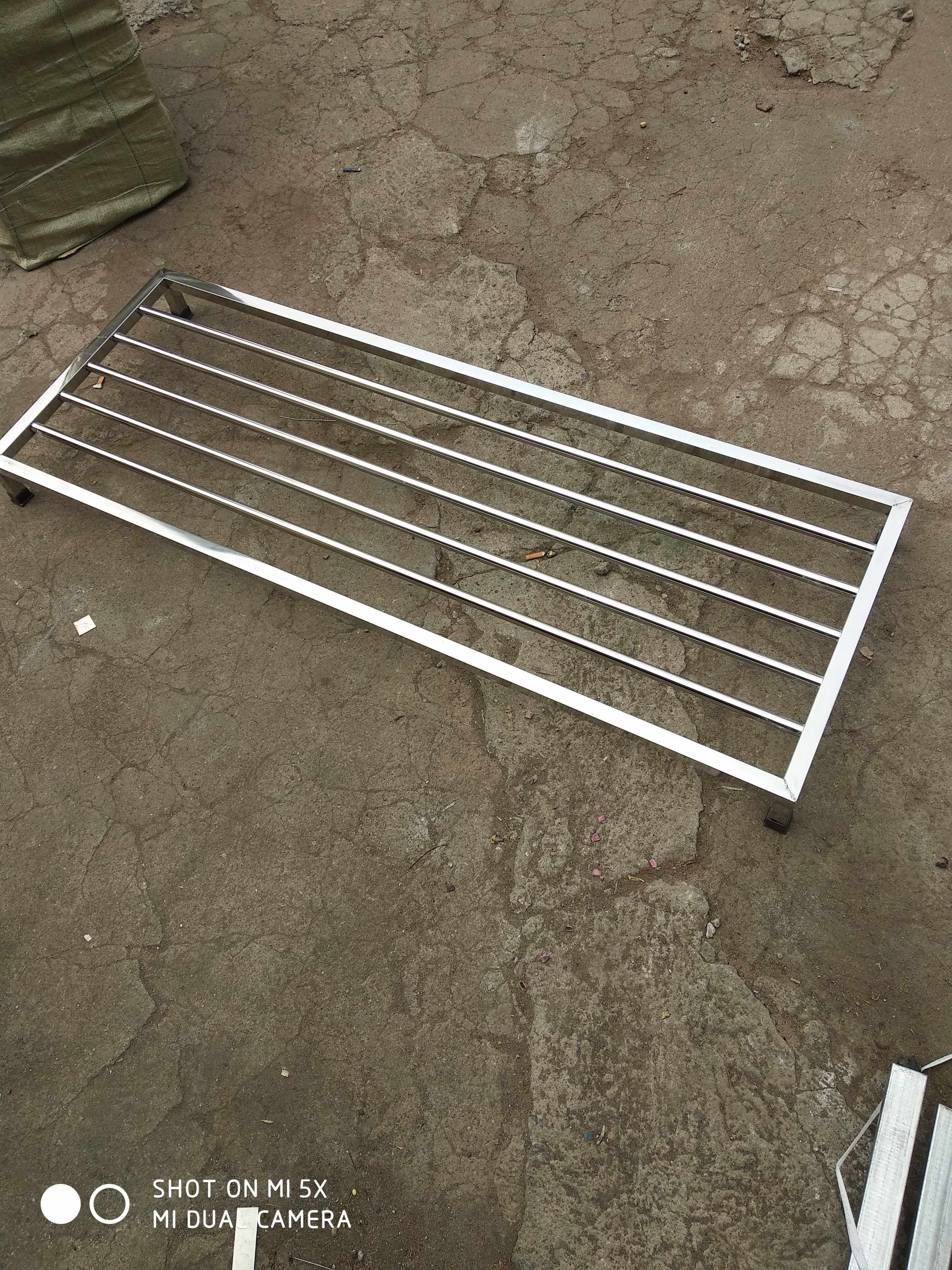 Set to be processed Stainless Steel Kitchen Shelve Shelf Bathroom Layer Corner Rack Vegetable Basket Rack of Seasoning Tank Racks for the Horticles
