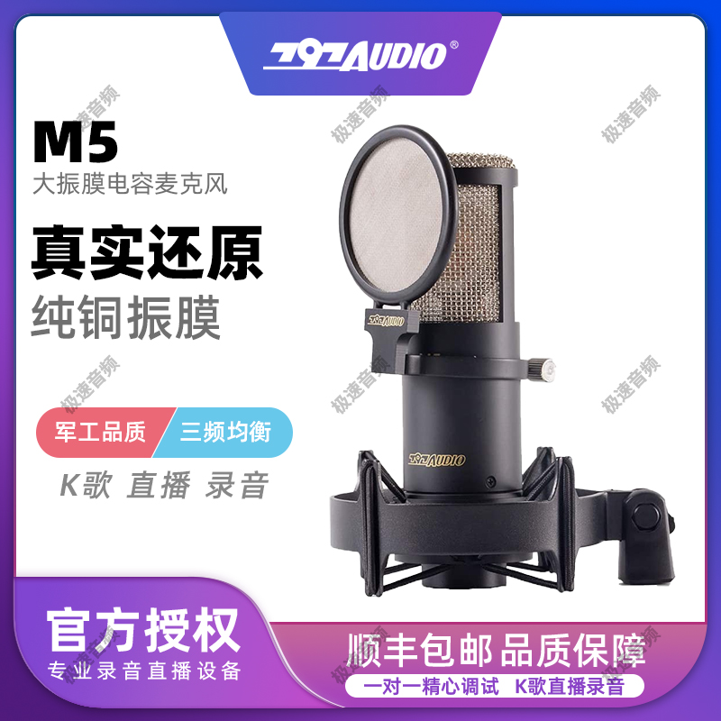797 M5 capacitor microphone recording CV live K song singing vocal microphone singing singing guitar