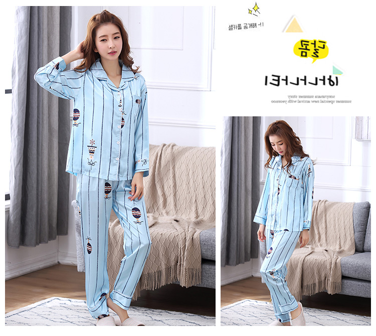 Pyjama pour femme OTHER   en Soie de glace à manches longues - Ref 2987732 Image 50