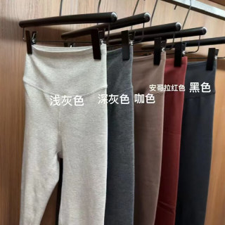 Women's velvet thickened autumn and winter new style cotton yoga pants