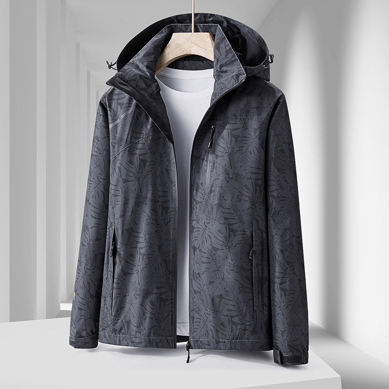 Spring new camouflaged submachine clothing Jacket Thin casual jacket Men's blouse middle-aged men's clothes Dad Spring and autumn jacket