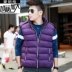 Người đàn ông béo cộng với phân bón XL bông vest vest quá khổ vest vest béo áo lớn mùa thu đông Cực lớn