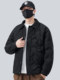 Lapel Lightweight down Jacket for Men, Autumn and Winter 2024 New Style, Patchwork Wheat Spike Shirt-Style Coat, Men's Winter Jacket