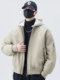 90 White Duck Down Down Jacket Men's Autumn and Winter 2025 New Stand Collar Casual Workwear Leather Jacket Men's Baseball Jacket