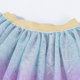ເດັກຍິງ Beibeiyi ສິ້ນສີໃຫມ່ gradient ສາວນ້ອຍ puffy gauze skirt ເດັກນ້ອຍສັ້ນ skirt Princess ແບບ super fairy