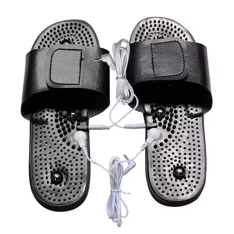 Acupuncture Foot Slipper Sandals Reflex Stress Rotating Feet
