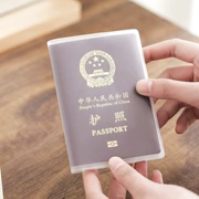 Chà trong suốt Hộ chiếu Trường hợp Hộ chiếu Clip ID Đặt Túi đựng Hộ chiếu Không thấm nước Hộ chiếu
