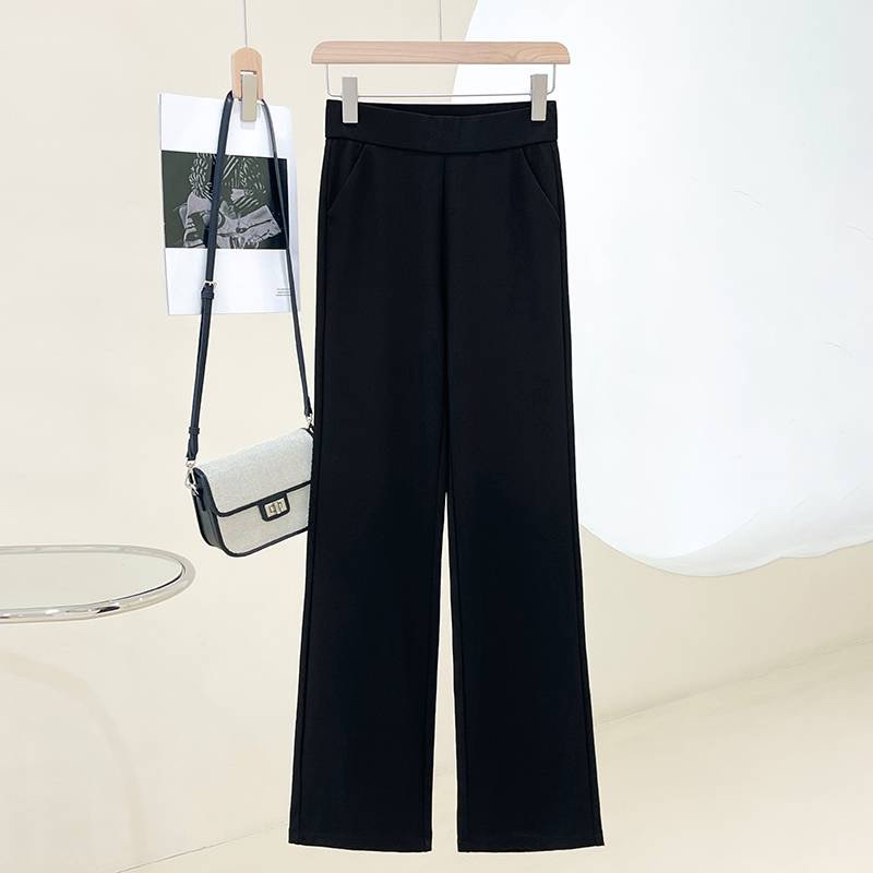 【Full Quality Inspection】Domestic Leading Manufacturer Women's High-Elastic Slimming Straight-Leg Pants