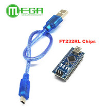 Nano V3 0 328 mini version FT232RL imported chip interactive media send USB cable