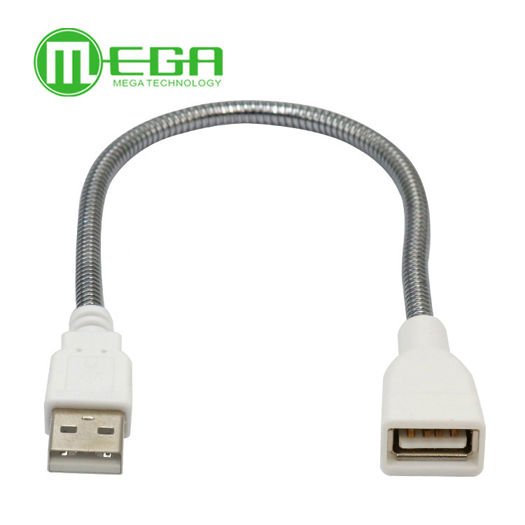 Metal USB Hose USB Light Extension Cable USB Power Cable Table Light Metal Hose Specialized USB Light Seat