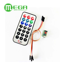  3-piece set of microcontroller infrared remote control module receiving head HX1838 NEC coded infrared remote control