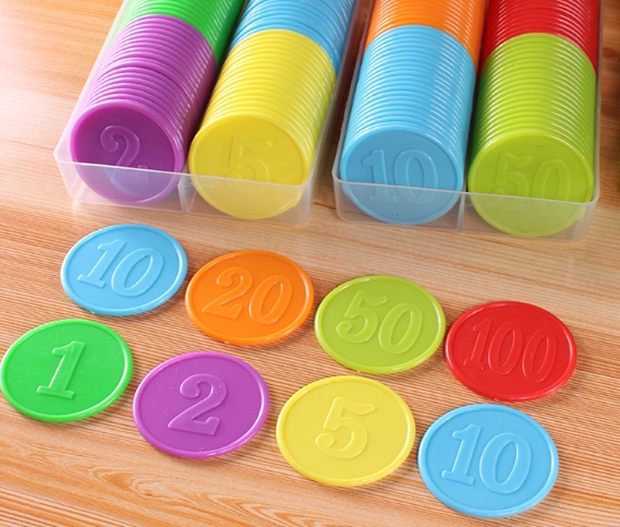 Chip cards for playing mahjong entertainment poker wear-resistant plastic game currency chess room special classic gold coins