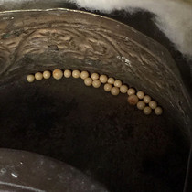 Manjushri Bodhisattvas strong son unearthed the holy goods of Fuzang for the Tibetan stupa