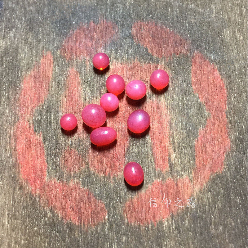 Shiga light red sturdy sub Stupa Gawu box supplies special price