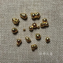  SHAKYAMUNI BUDDHA GOLDEN GOLDEN ANCIENT STONE EACH DIAMETER 5-6MM