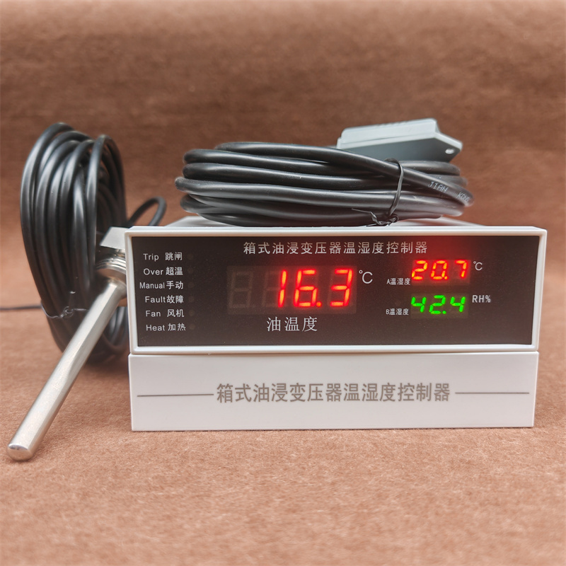 Box-Type Oil-Immersed Transformer Temperature and Humidity Controller Zxbwd-326X Intelligent Temperature and Humidity Detection Controller