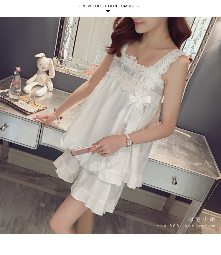 Pyjama pour femme en Coton à sling - Ref 2994715 Image 20