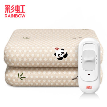 Rainbow Electric Blanket, Double Control, Smart Timer, Safe, Mite-Removing, Home Use, Intelligent Constant Temperature, Single Dormitory