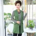 Áo xuân nữ trung niên 2019 mới phù hợp với áo ba lỗ 40-50 tuổi mẹ tải vest vest áo thun quần phù hợp - Quần áo của mẹ thời trang tuổi trung niên cao cấp Quần áo của mẹ