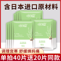 Wormwood warm paste self-heating baby paste winter hot Post warm girl with Palace cold motherwort aunt paste Palace warm