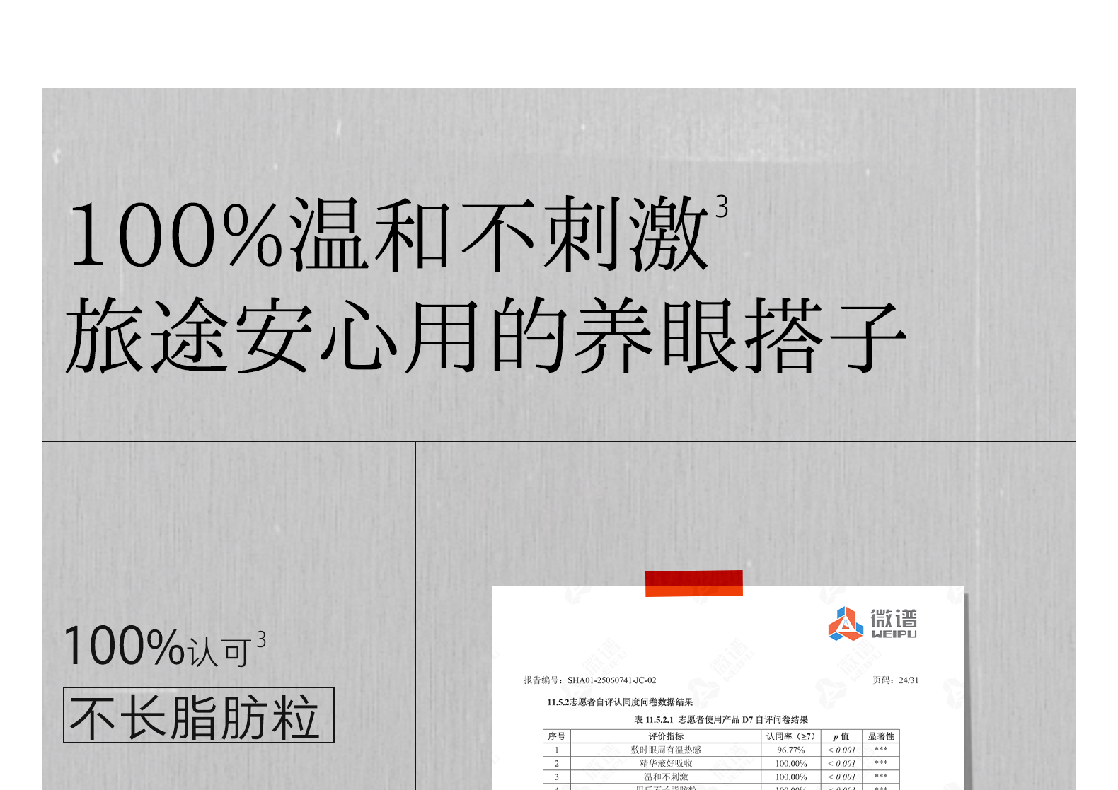 【香港直邮】 hfp 眼膜5对/盒 提拉紧致淡化细纹