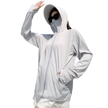 Mishu bear mid-length nylon ice silk sun protection clothing