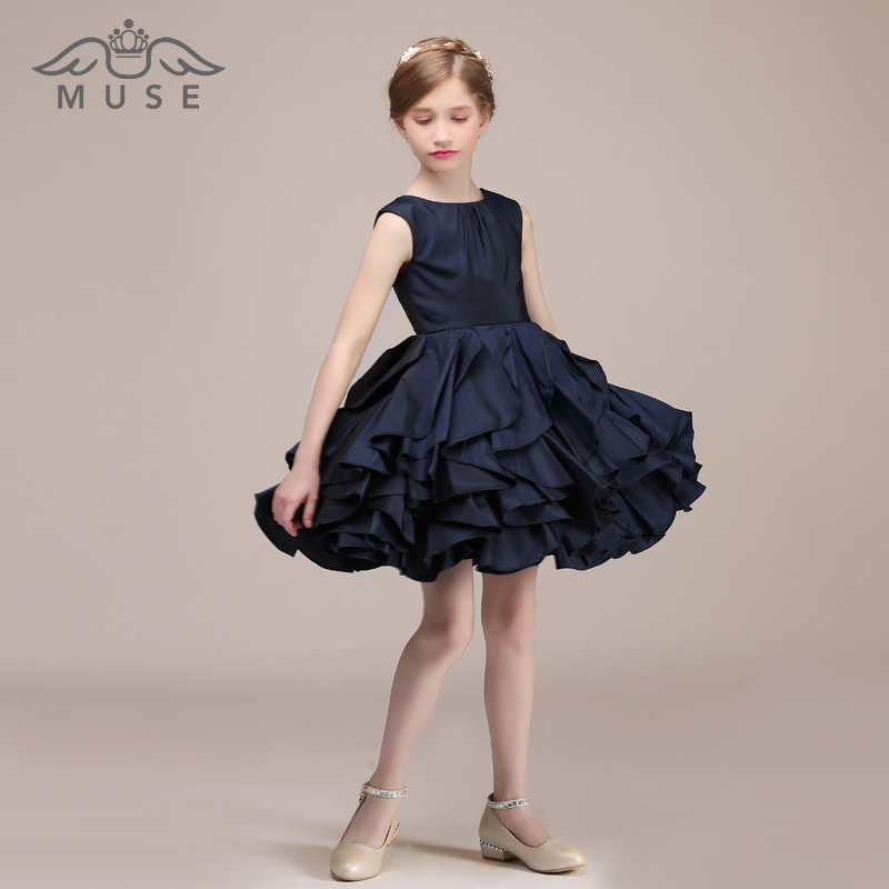 Ngày thiếu nhi Trang phục thiếu nhi Cô gái Trang phục dạ hội Váy công chúa Trang phục Piano Trang phục Cô gái Trang phục Cô gái Chủ nhà - Váy trẻ em quần áo phù rể cho bé trai